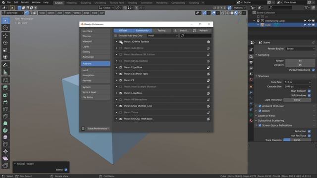 J_02 - Mesh intersection смотреть онлайн