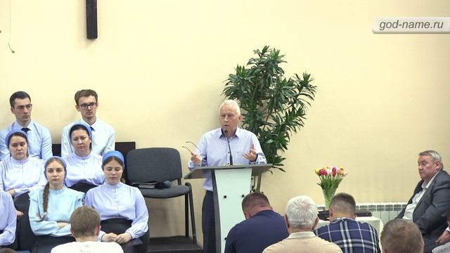 Корней Фризен - угодить Богу возможно при наличии благодати