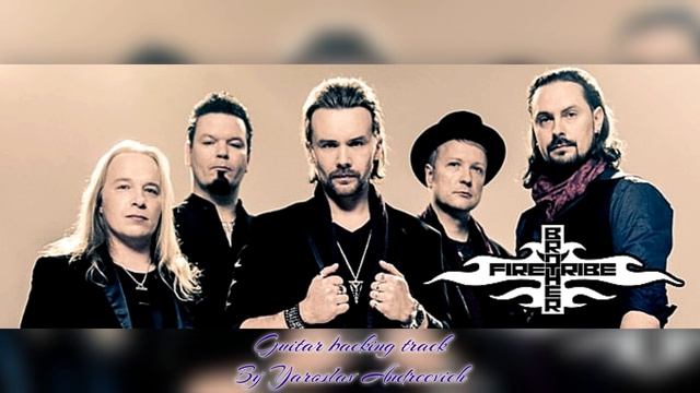 Brother firetribe - Play it from the heart Guitar backing track смотреть онлайн