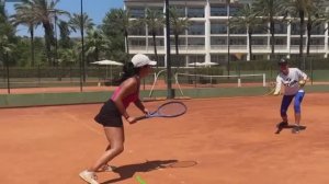 ЕДИНСТВЕННОЕ упражнение для отработки forehand'а в теннисе, которое вам ПОНАДОБИТСЯ!