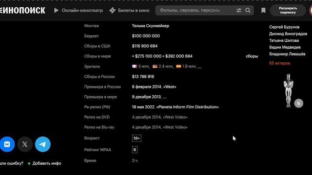 Волк с Уолл-стрит (2013) - Kinopoisk Review