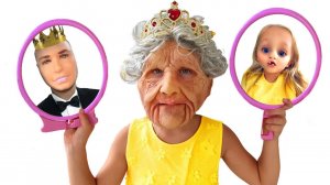 Алиса меняет сладости на ВОЛШЕБНЫЕ зеркала! Видео для детей.