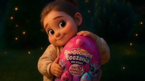 Распаковка большого яица Rainbocorn Eggzania от Zuru #видеодлядетей #детскийканал