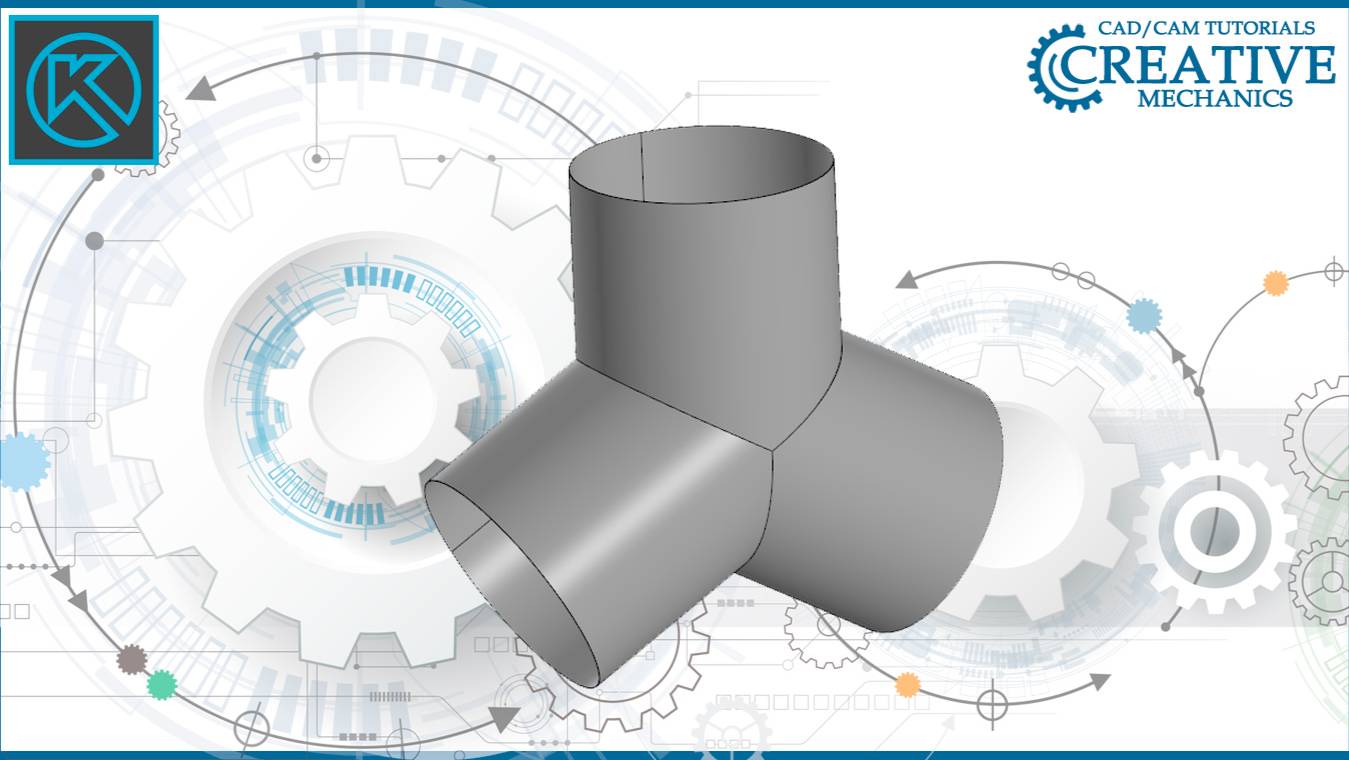 Листовое моделирование в Компас 3D. Тройник в Компас 3D смотреть онлайн
