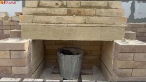 Барбекю из лего кирпича с Двойным зубом собрал Иван печник из города Орла