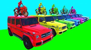 Мультики про машинки, джипы и мини-мотоциклы, мультики про супергероев, мультики для детей.