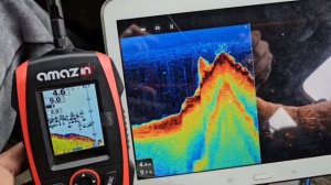 Тест эхолота Amazin FF777  CWLS- сравнение с эхолотом  Raymarine за 85000 руб