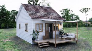 Очаровательный маленький домик