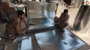 Технологии, как делают оцинкованные баки- хранилища для зерна