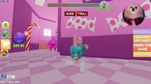 ОББИ В РОБЛОКС НО ОНО ИЗ КОНФЕТ ! OBBY ROBLOX