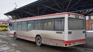 Автобус Mercedes-Benz O405N2(В 387 СС 22)Покатушки по Барнаулу/Ride on the Mercedes-Benz O405N2 bus