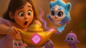 Magic Mixies Genie Lamp Достаем Джинна из волшебной лампы