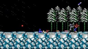 Contra NES Walkthrough No Damage Laser Only.