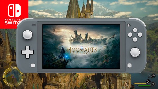 Hogwarts Legacy Nintendo Switch Lite Gameplay