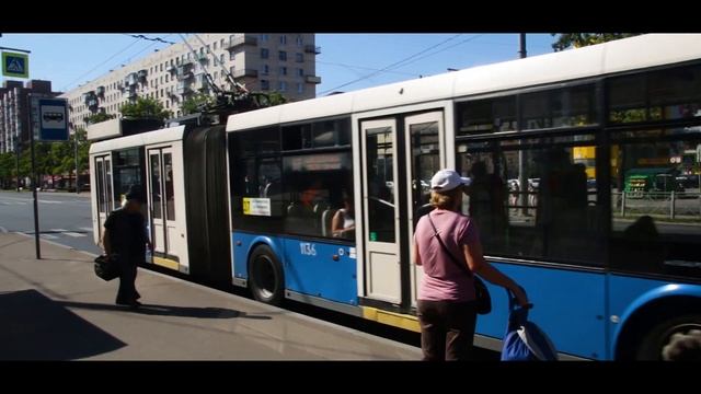 Тролза-6206 "Мегаполис"/ПЕТЕРБУРГСКИЙ ТРОЛЛЕЙБУС смотреть онлайн