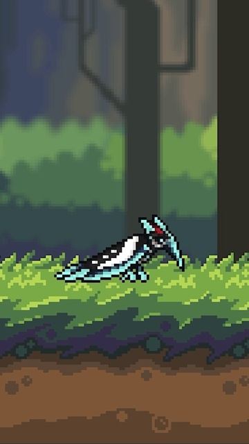 Злой дятел 🐦 #gamedev #pixelart #kakos смотреть онлайн