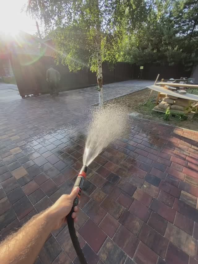 Обзор вымощенной территории