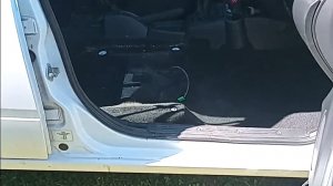 Снятие сидений Лада Гранта