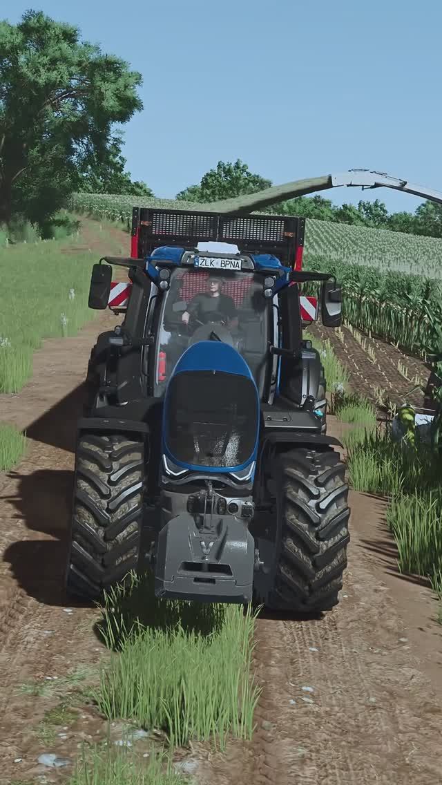 FS25 / Силос Claas Jaguar 900, Valtra S416 смотреть онлайн