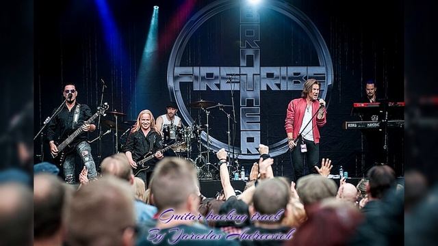 Brother firetribe - Who will you run to now Guitar backing track смотреть онлайн