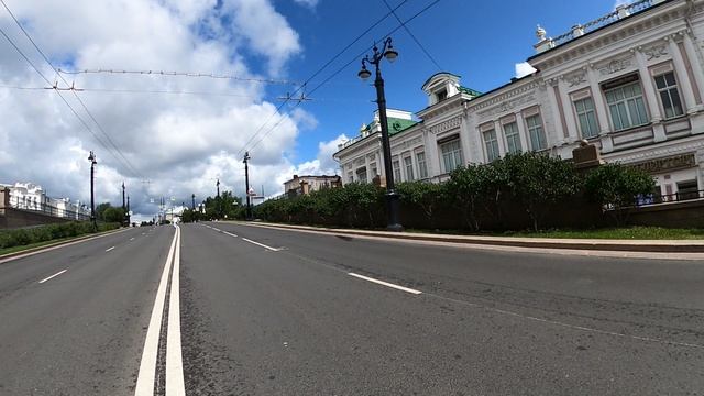 Прогулки по ОМСКУ.Любинский проспект в выходные дни.... смотреть онлайн