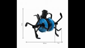 Насадка-культиватор для триммера Гусиные лапки 26мм 9 зубов