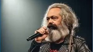 КАРЛ МАРКС поет НА РУССКОМ.