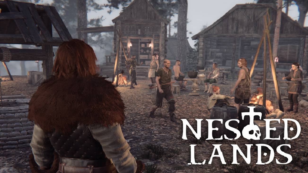 Еще одна Готика или Bellwright ? (Строим Деревню) - Nested Lands #2 смотреть онлайн