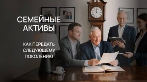 Семейные активы. Как передать следующему поколению.