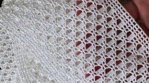 МК Красивая сеточка крючком