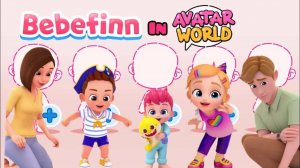 Создаём Bebefinn в Avatar World 🐋✨