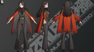 ZZZ (Zenless Zone Zero) 2.2 Сара: рендер внутриигровой модельки