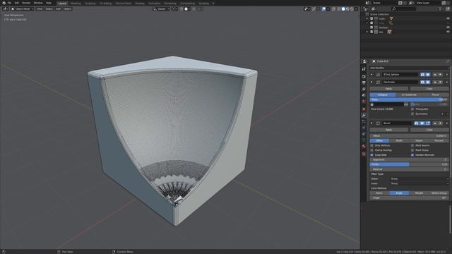 G_06 - High poly boolean makes beveling impossible смотреть онлайн
