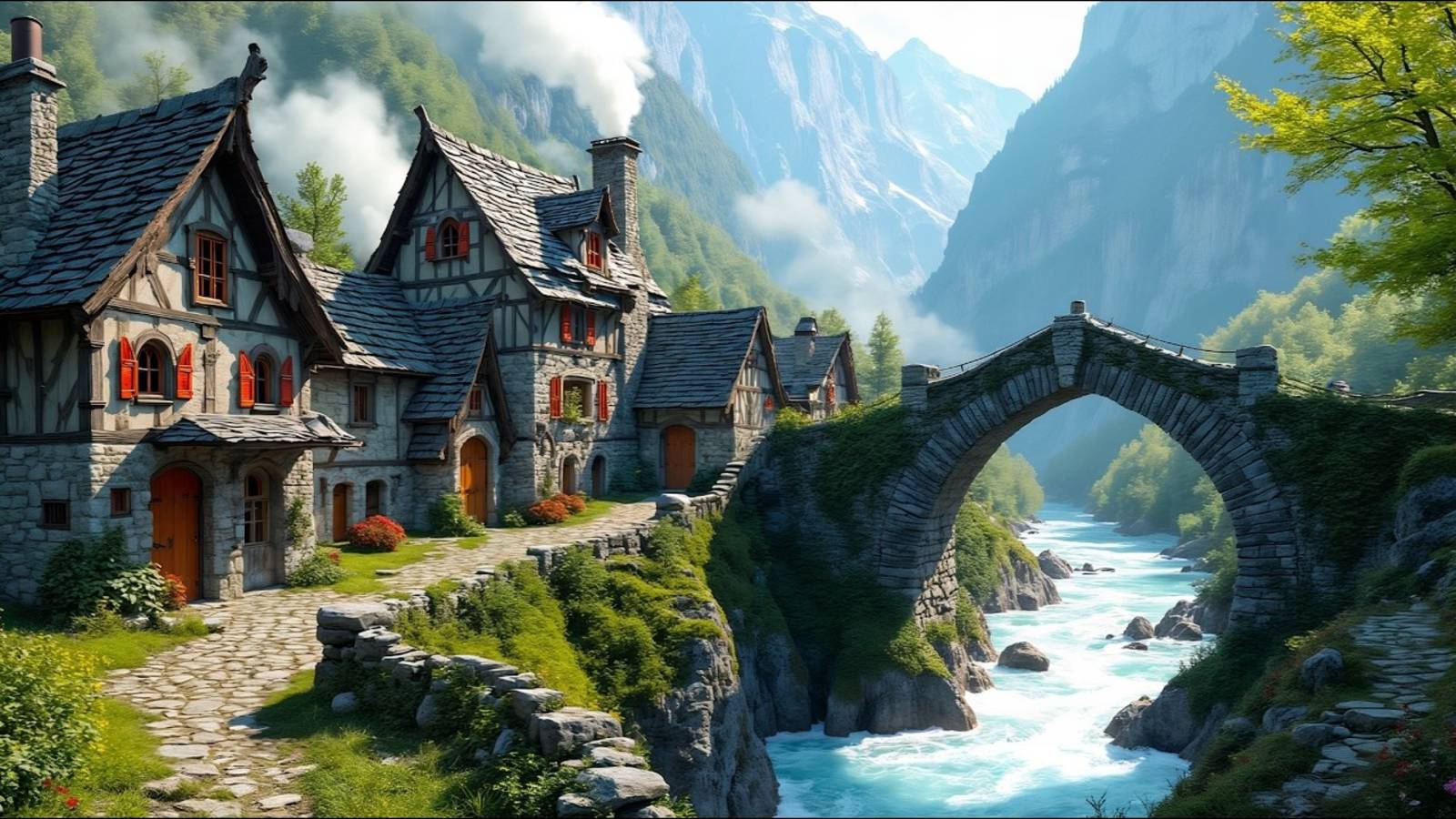 Прогулка по Лавертеццо, Швейцария – Каменный мост и бурная река Верзаска | #шариклайф смотреть онлайн