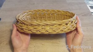 Сухарница овальная