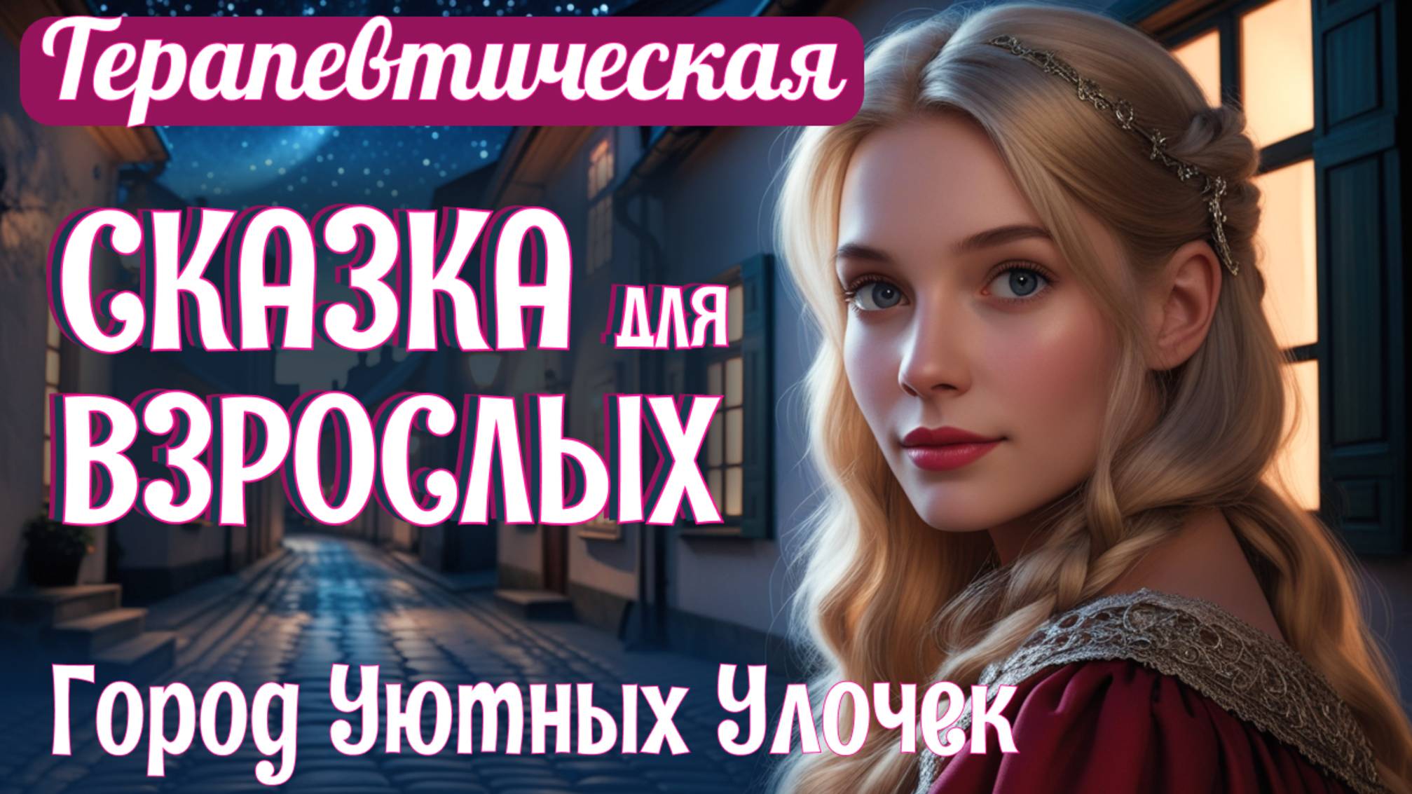 Терапевтическая Сказка для Взрослых "Город Уютных Улочек" – Найди Покой и Себя ✨ Сказка у камина смотреть онлайн