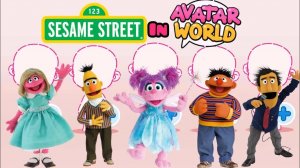 Улица Сезам: Кастомизация персонажей 🐦