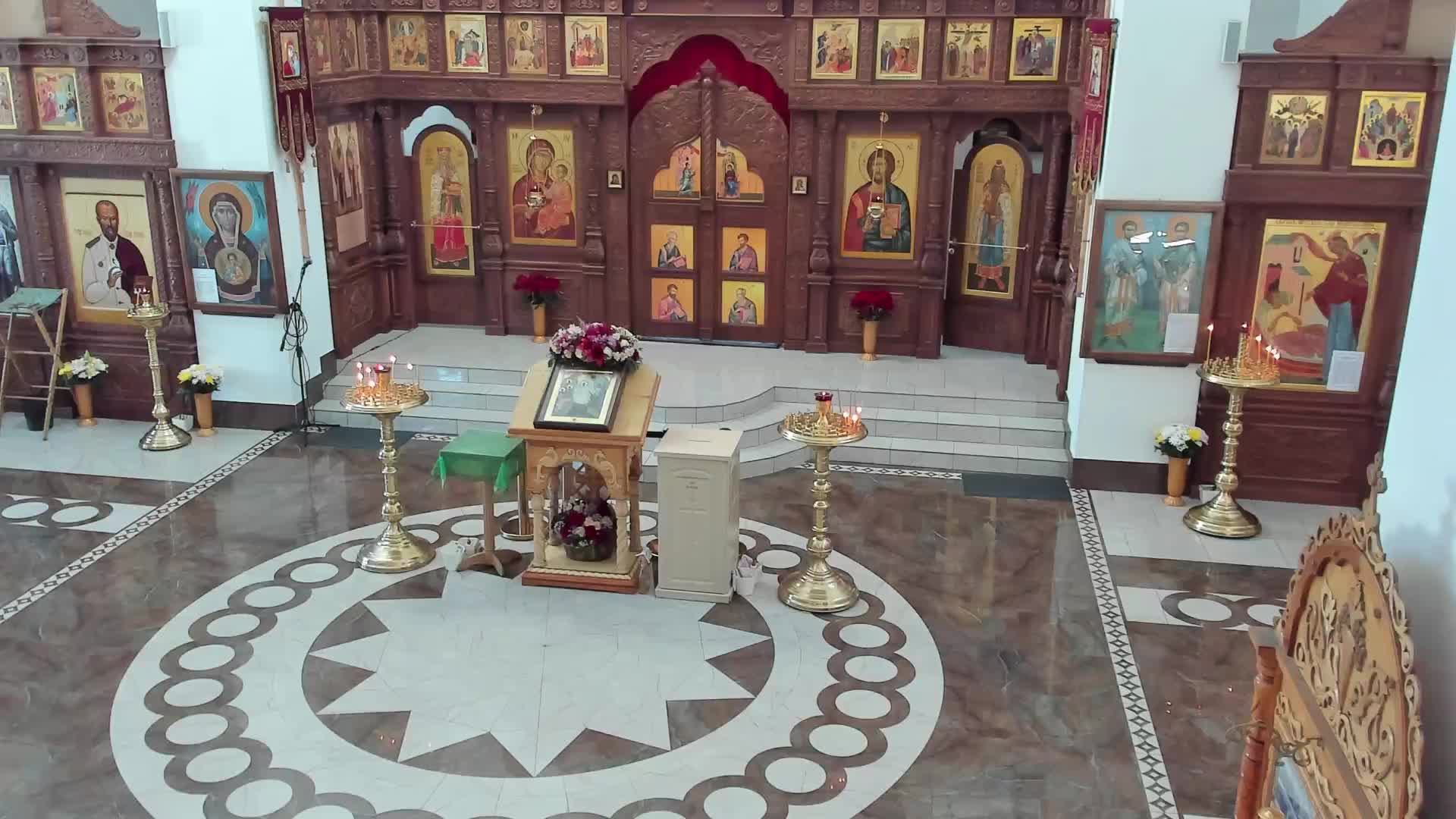 Богослужение в храме Космы и Дамиана 19.07.2025г. смотреть онлайн