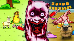 ГОЛОДНАЯ ЛАМА СЪЕЛА СВОЮ СЕМЬЮ В СВОЙ ДЕНЬ РОЖДЕНИЯ 🍴 - Обзор Hungry Lamu 2