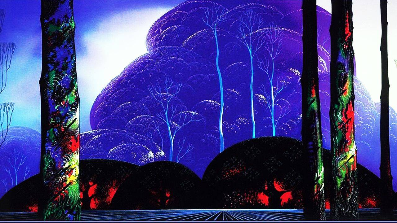 Необычная живопись художника Эйвинда Эрла смотреть онлайн