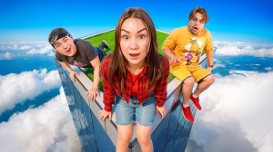 Провели 24 часа НА КРЫШЕ !