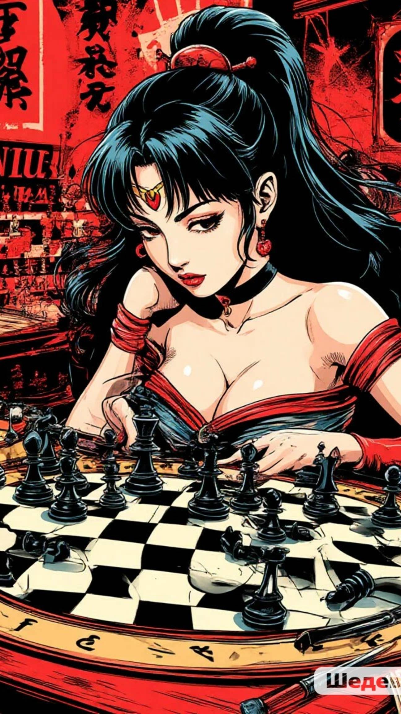 Промежуточный шах. #игры #шахматы #chess #gaming смотреть онлайн