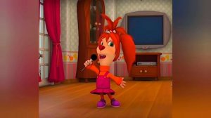 Лиза Барбоскина поёт песню Zombies on your Lawn (русская версия)