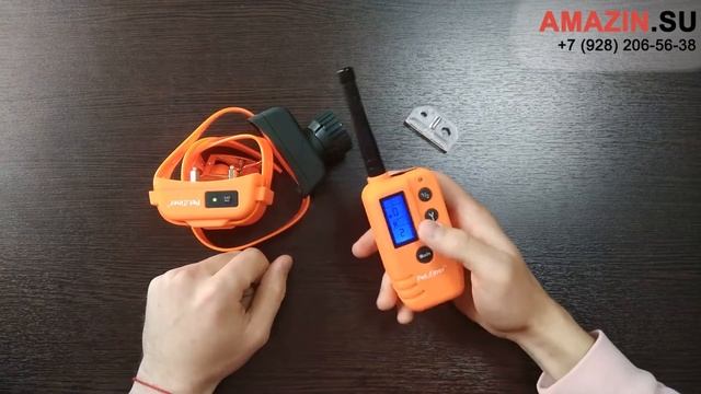 Электронный ошейник с бипером PET 910 для охотничьих собак смотреть онлайн