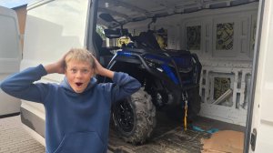 Прислали литровый квадроцикл Sharmax 1100 force.