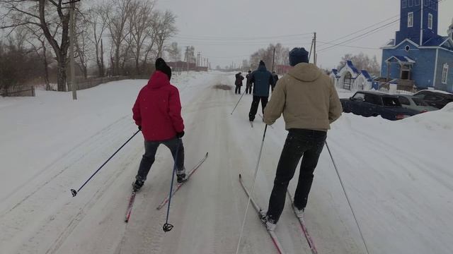 Лыжная гонка в c. Нордовке смотреть онлайн
