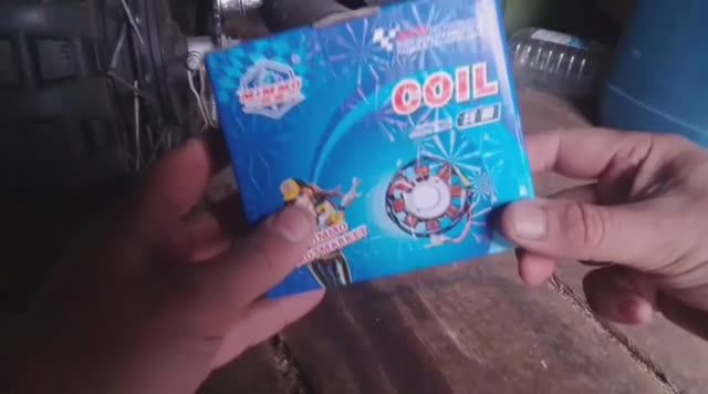 Мопед_Кольт,_замена_статора.