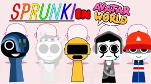 Создаём персонажей Sprunki в Avatar World 👾