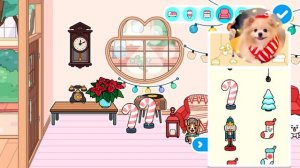 НАРЯЖАЮ ЕЛКУ В ТОКА БОКА ! УКРАСИЛА КОМНАТУ К НОВОМУ ГОДУ ! НОВОГОДНИЙ TOCA WORLD