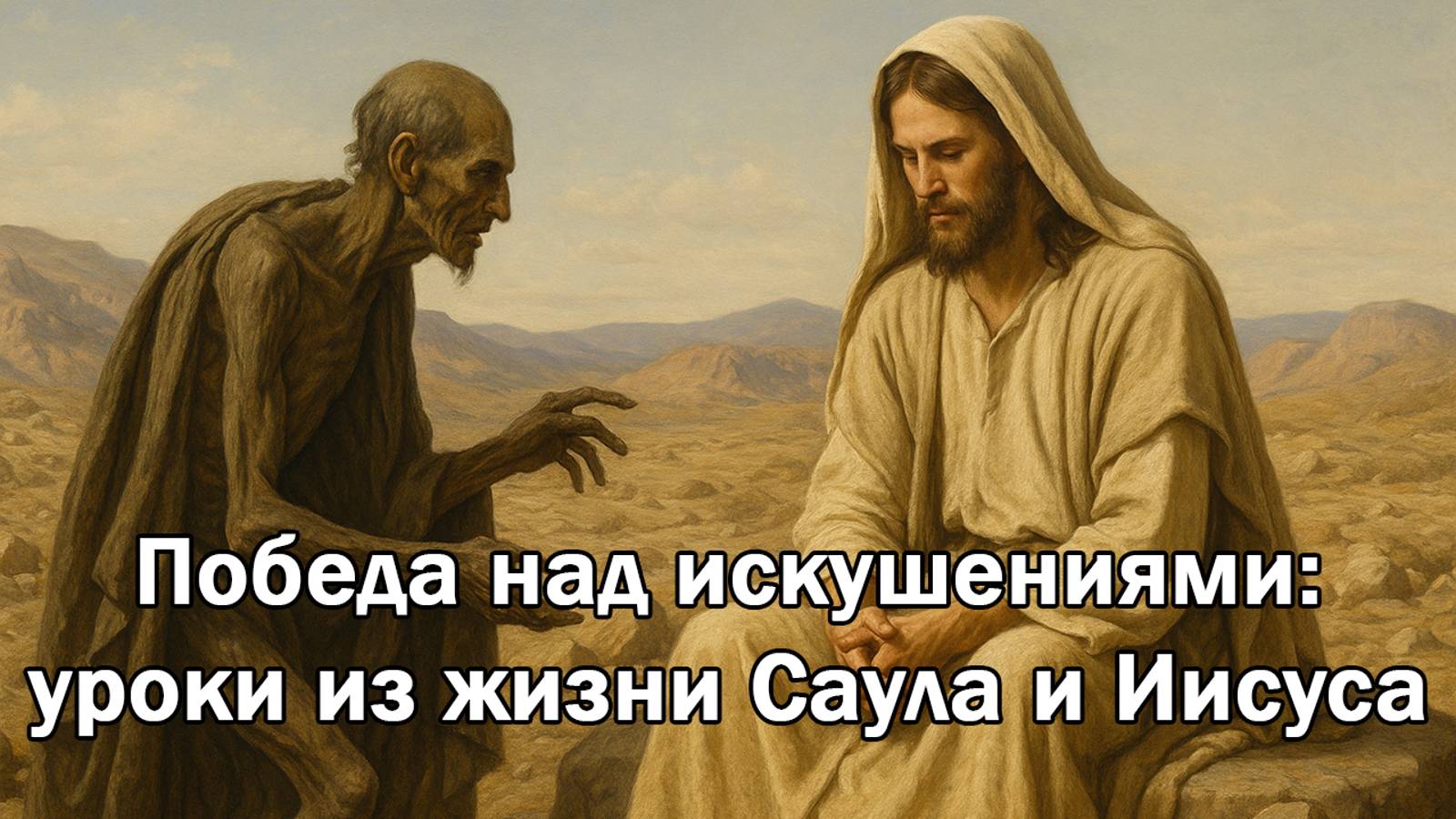 Победа над искушениями: уроки из жизни Саула и Иисуса | Константин Блинов смотреть онлайн